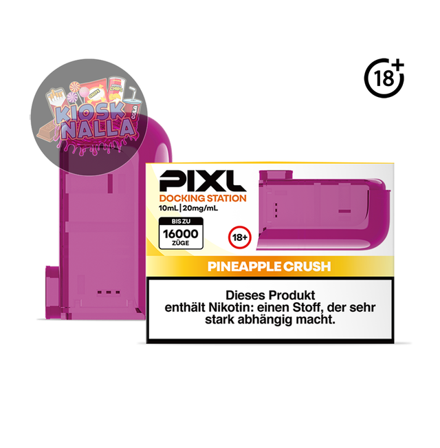 PIXL Xfill Pod - Pineapple Crush (Ananas, Crush) - 20mg - 16000 Züge