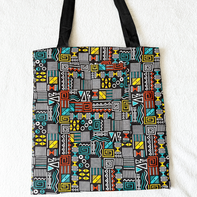 Tote bag en wax 