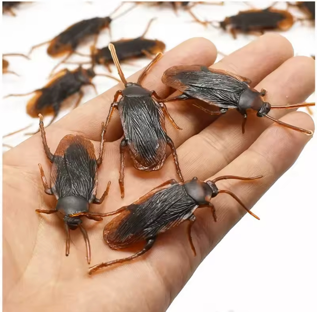 Cucaracha artificial realista Realistic artificial cockroaches 