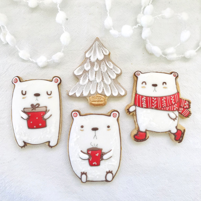 Cube "famille nounours"