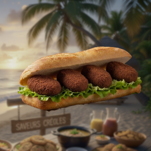 Sandwich S15 : Morue, Salade