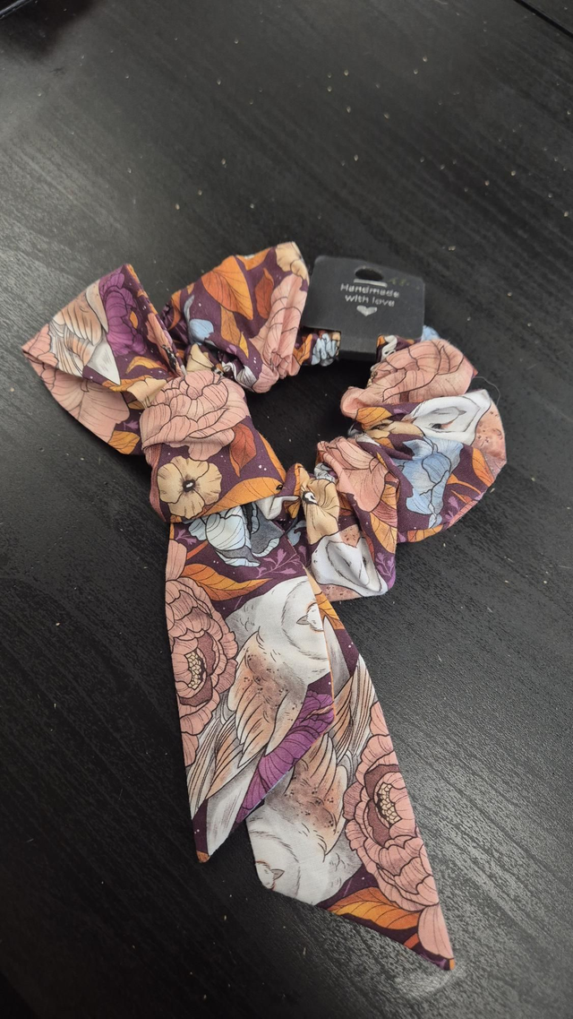 Chouchou à noeud Owl