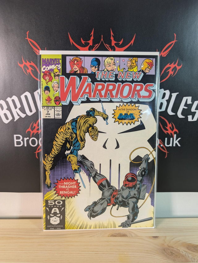The New Warriors #7 1991 