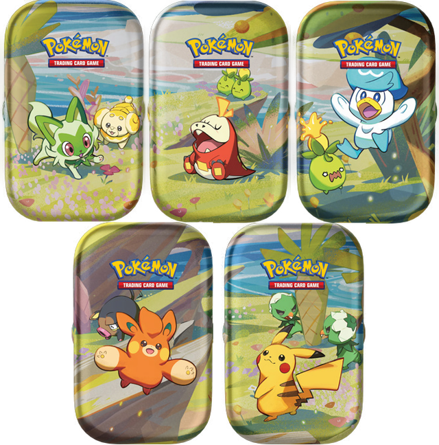 Paldea Friends Mini Tins