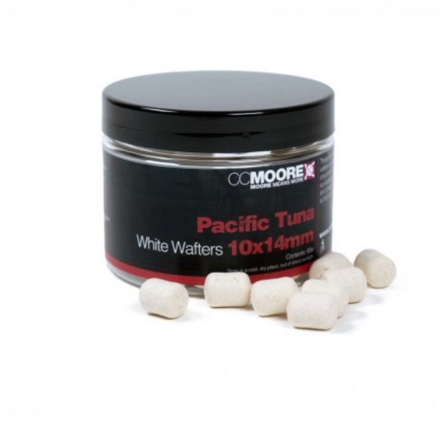 CC Moore Pacific Tuna White Wafters 10x14mm
