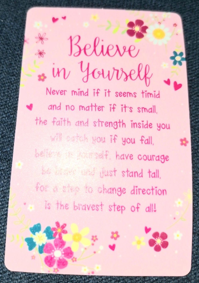 Wallet Card Keepsake