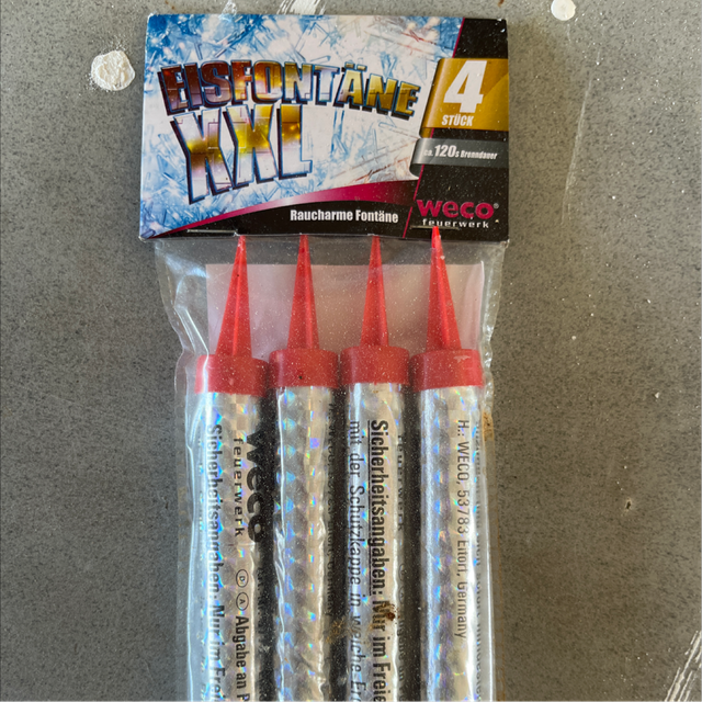 Weco - Eisfontäne XXL