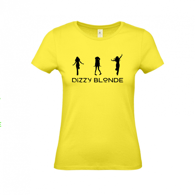 Dizzy blonde Ladies T shirt