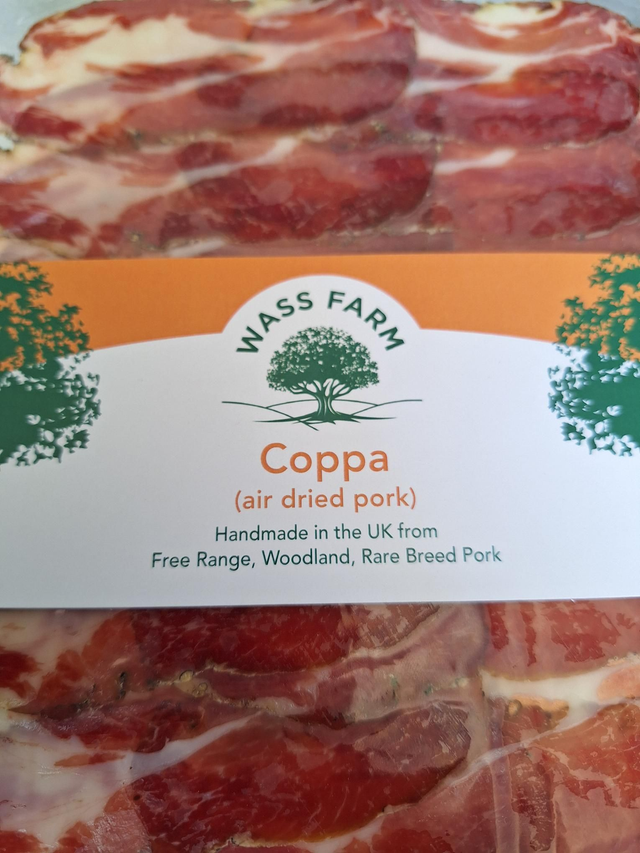 Coppa middle white 