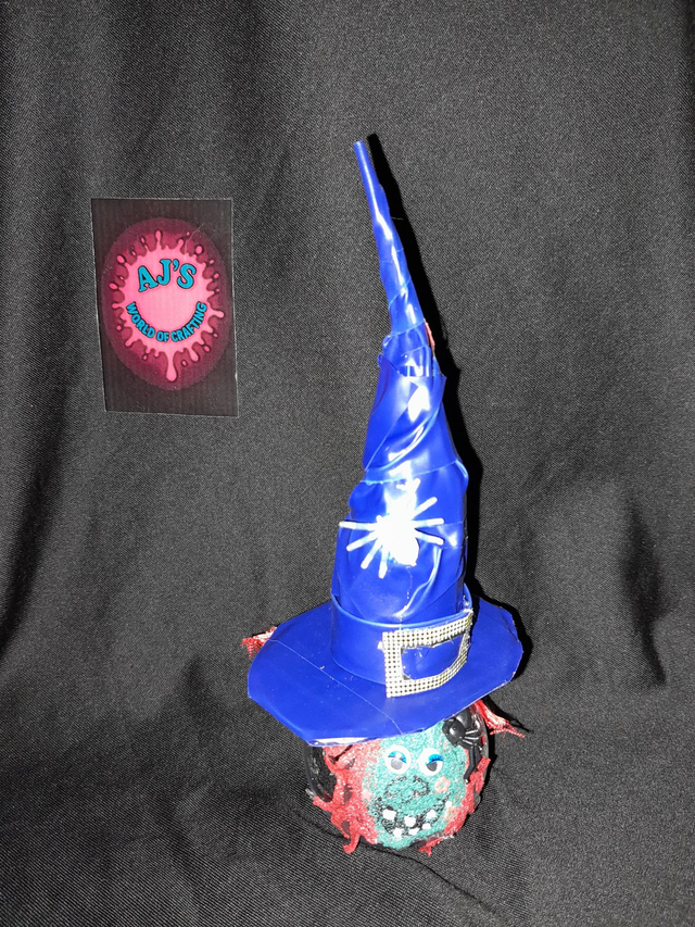 Halloween Hand Made Face &amp; Hat 50ml Re-Fill Bauble (7)