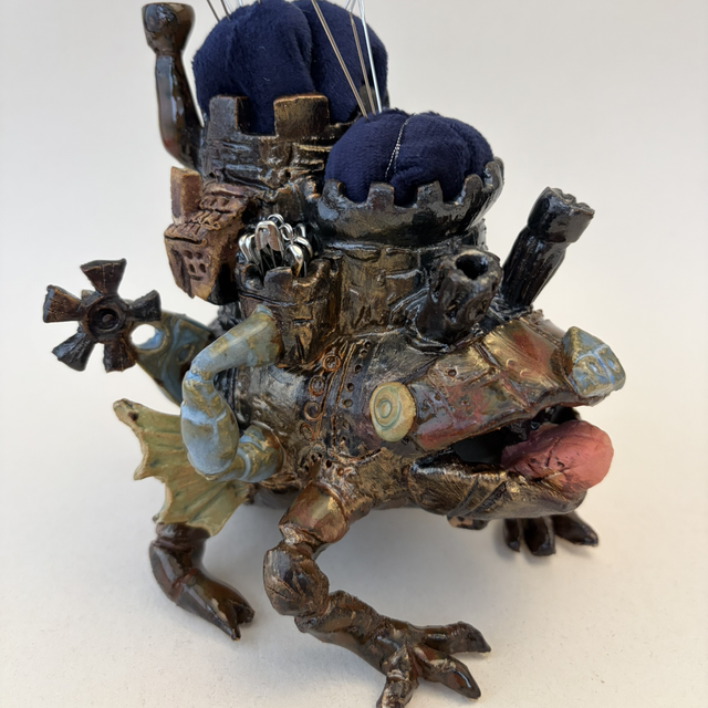 Howl’s Moving Castle Pincushion - Tish Campbell Exhibition