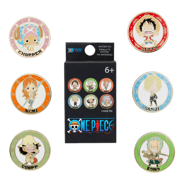 One Piece Chibi Blind Box Pin