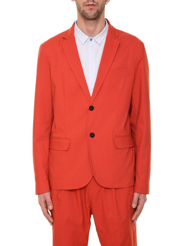 B38L7013 - BL-11 Giacca microriga in lino e cotone
