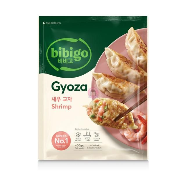 Bibigo 必品阁 Gyoza Dumplings Shrimp 400g