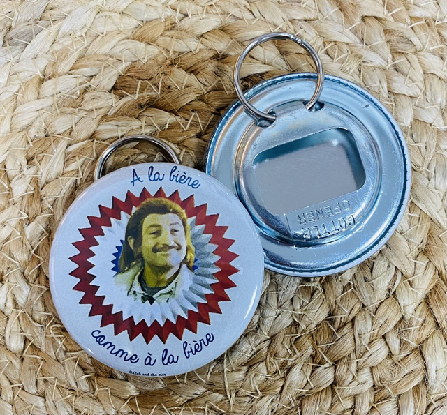 Porte clé décapsuleur À la bière comme à la bière