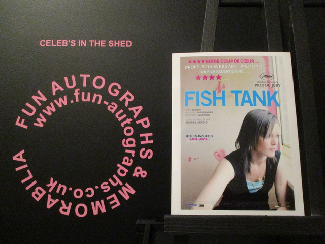 Jason Maza Authentic Autographed 6x4.5 Fish Tank Photograph