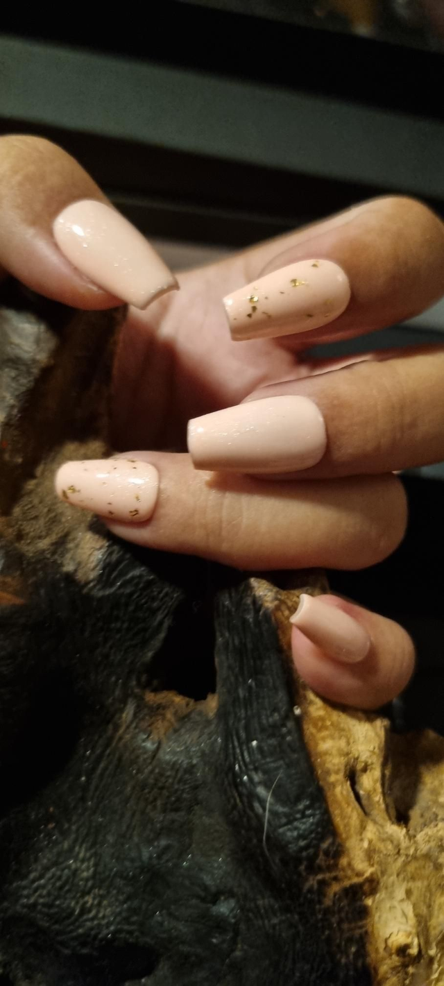 Corail glitter coffin S