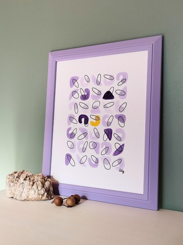 Le cœur de l&#039;iris