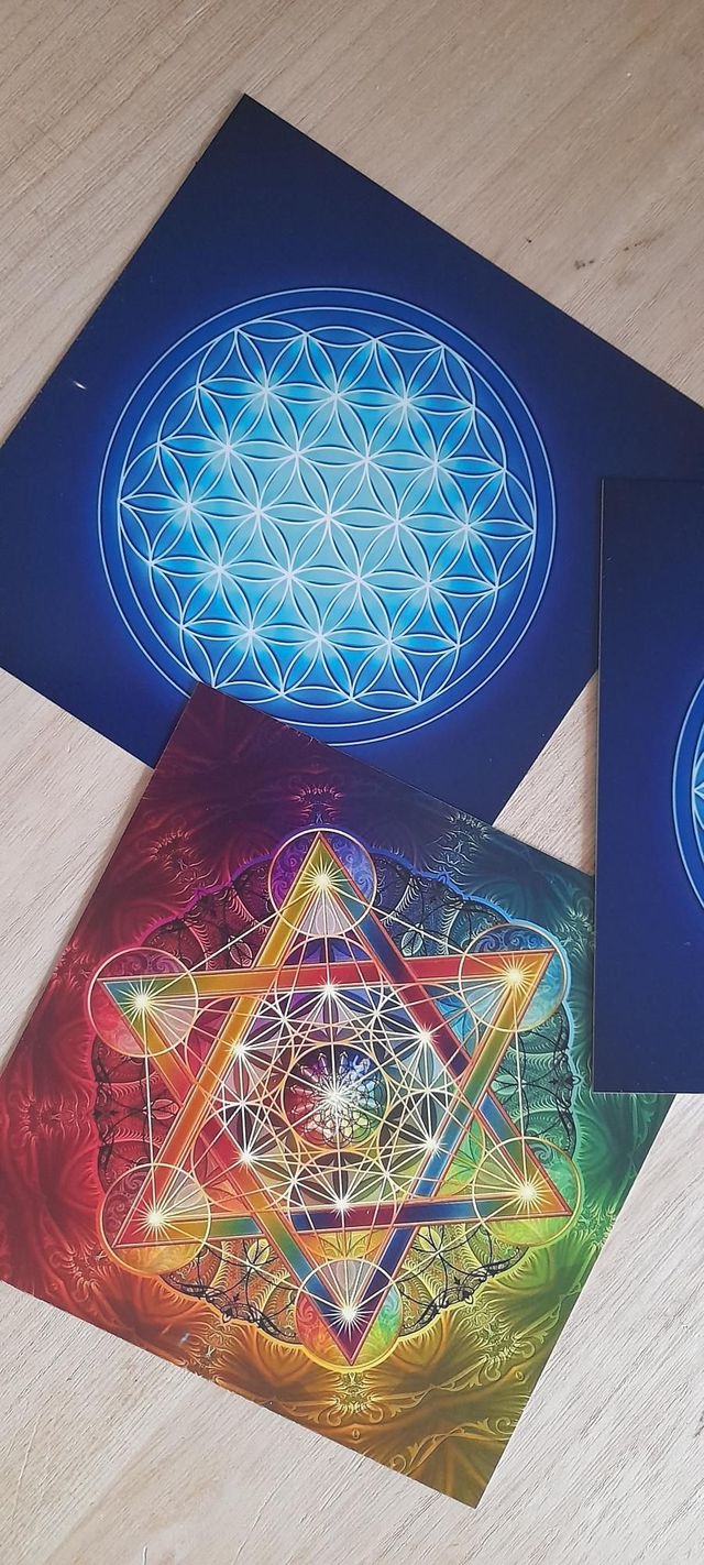 Carte de Rechargement 2 faces : Paix et Harmonie - Force et Courage