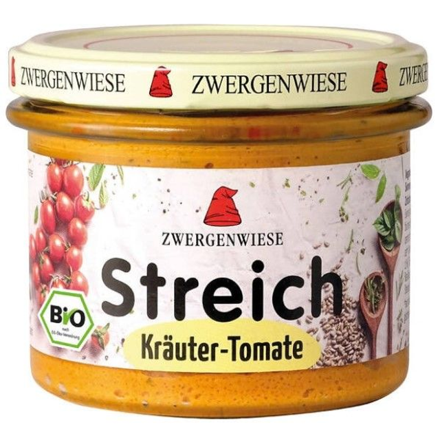 Zwergenwiese Brotaufstrich Kräuter-Tomate 180g