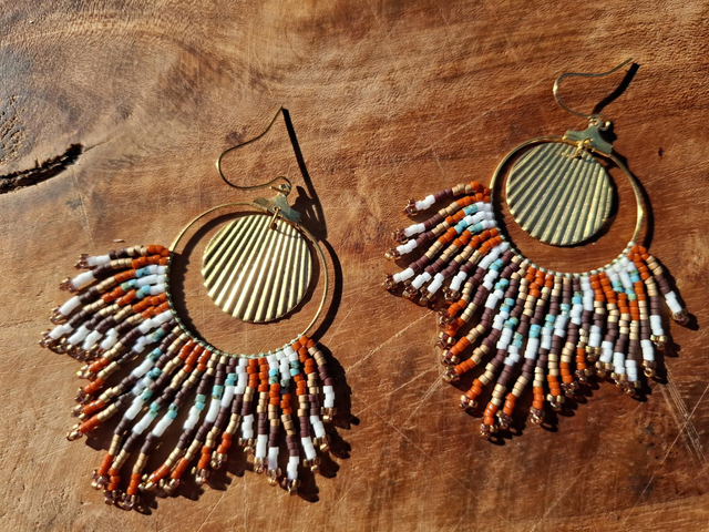 Boucles d'oreilles "Équinoxe"