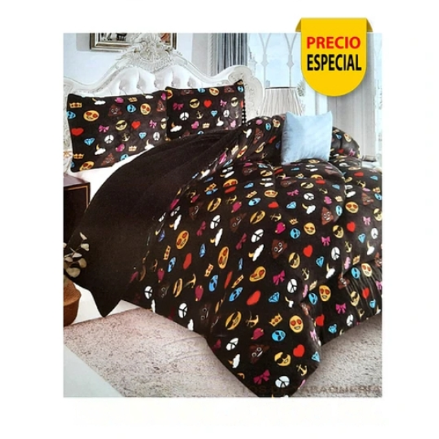 Plumón Sherpa 1 ,5 Plaza Negro y Emojis $16.000 