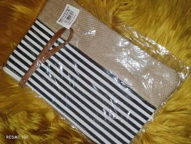 Trousses de toilette, ligne bleu (27*18cm).