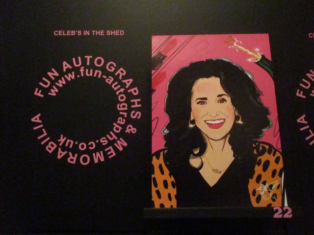 Lesley Joseph Limited Edition Signed A4 Comic Style Drawing Print (22)