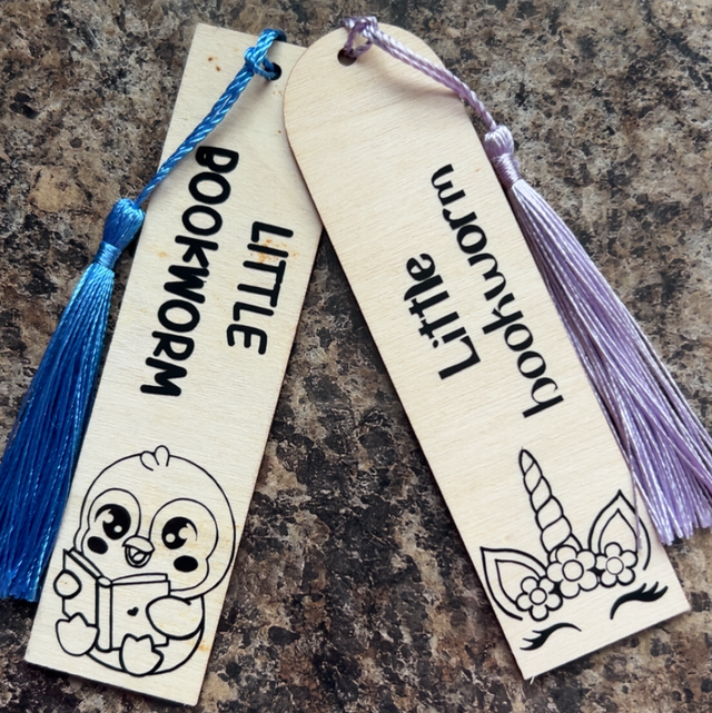 Custom Wooden Bookmark
