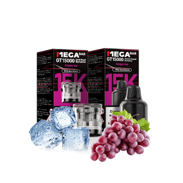 Mega Bar 15K System Prefilled Pod