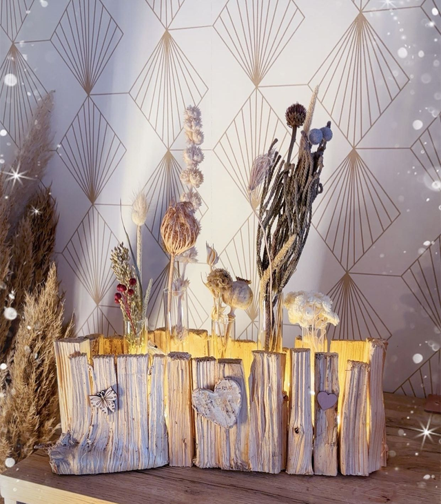 Photophore avec lumiere