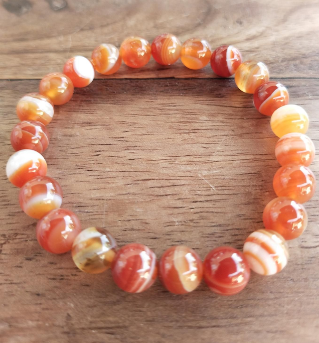 Bracelet En Cornaline 