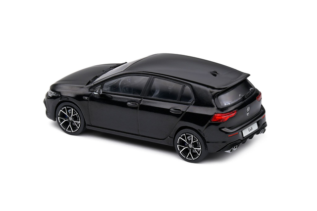 Volkswagen Golf VIII R Deep Black Pearl 2022 Solido S4311803 1/43