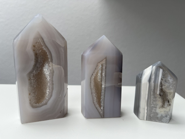 Achat - Tower mit Druse 