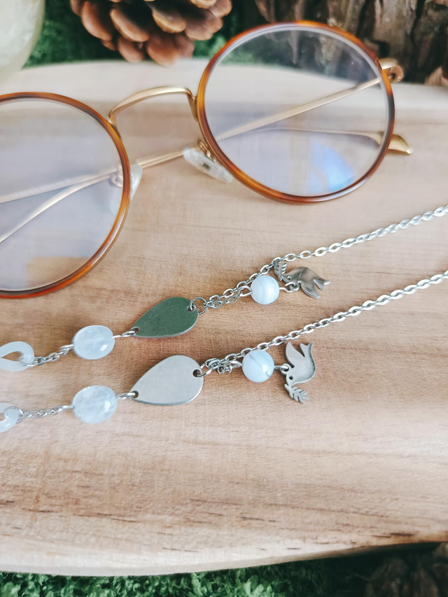 BIJOU LUNETTES - DON&#039;T MAKE ME CRY (agate blue lace)