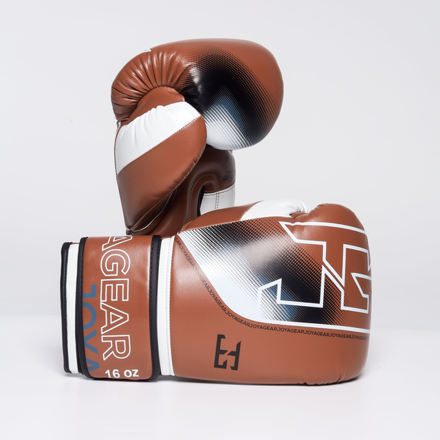 The Joyagear &quot;Evolution Pro&quot; Gloves - Brown/White