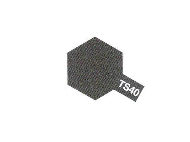 TS40 Noir Métal brillant tamiya 85040
