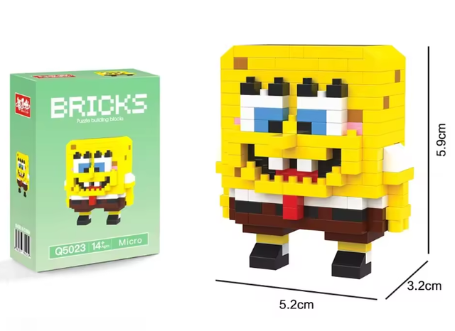 Esponja marina sonriente · Nivel fácil