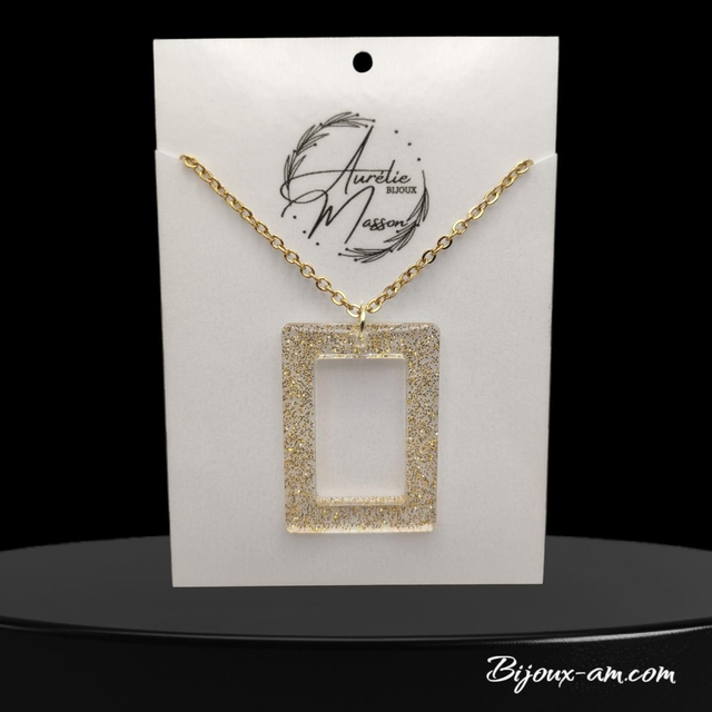 Collier résine