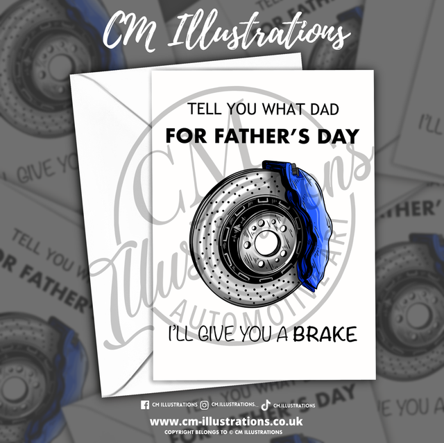 Dad I’ll give you a break