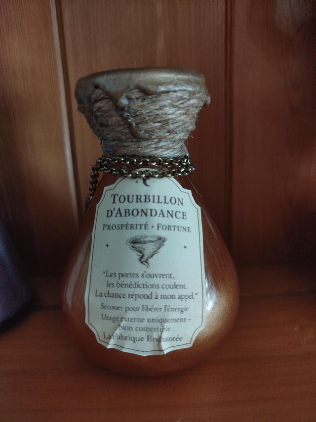 Bouteille magique – Tourbillons d’Abondance