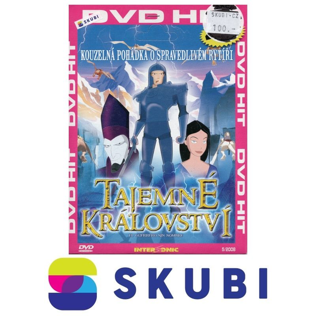 DVD Tajemné království - kouzelná pohádka o spravedlivém rytíři - česky, slovensky, španělsky, maďarsky