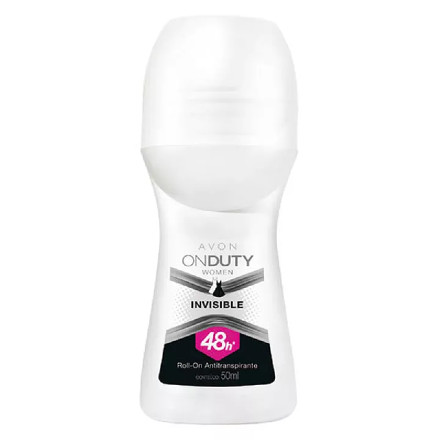 Desodorante Roll-On Antitranspirante On Duty Women Invisible - 50 ml