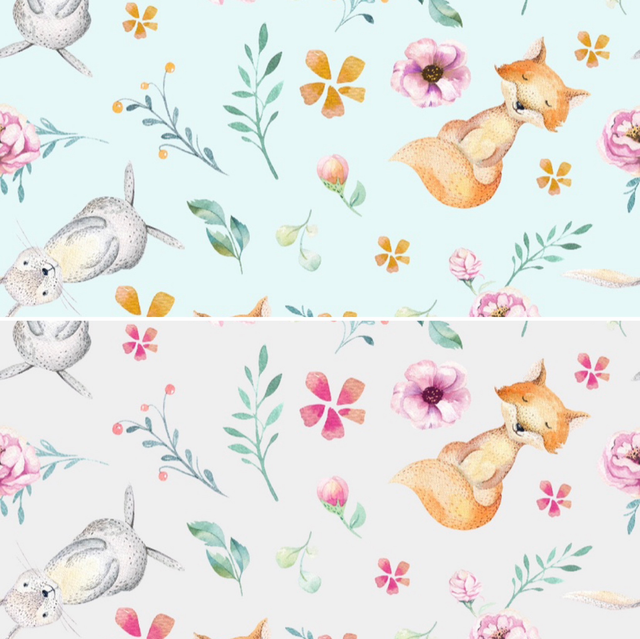  French Terry 0,5m Füchse  