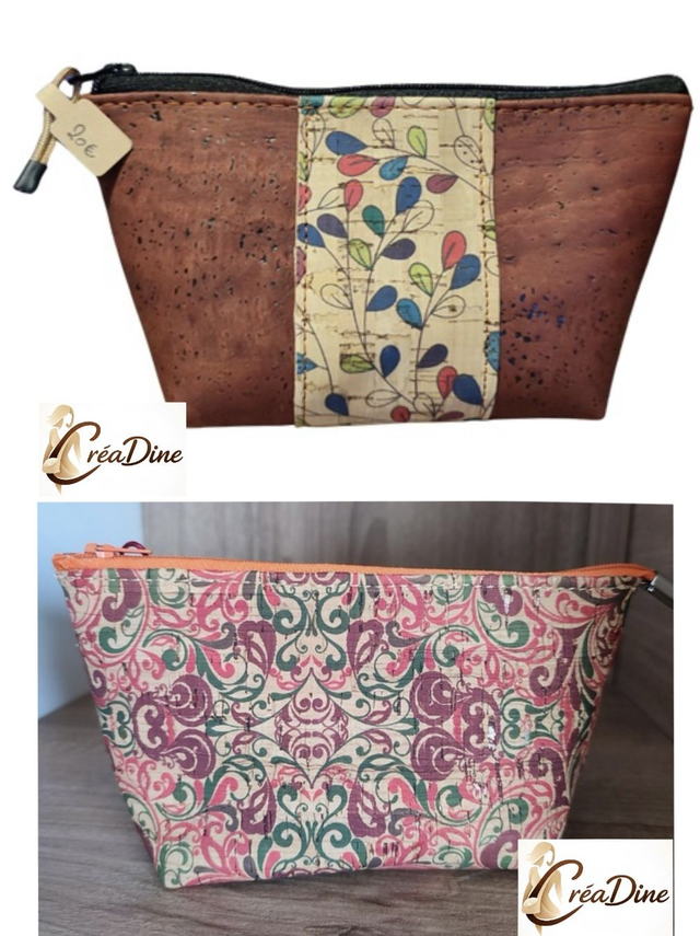 Trousse à maquillage « orientale » ou « Flowers » au choix