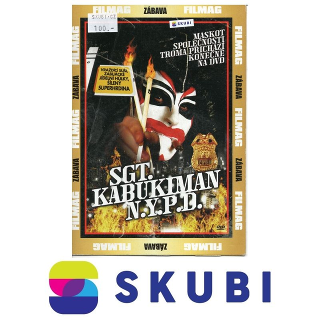 DVD SGT. Kabukiman N.Y.P.D. - česky, anglicky