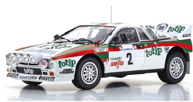 Lancia Rally 037 Rally San Marino #2 1984 Kyosho 1:18