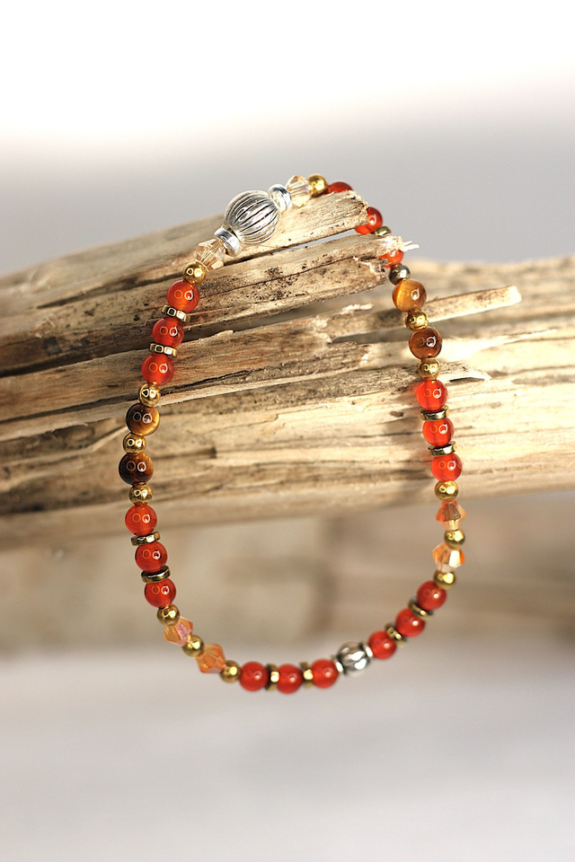 Bracelet Solo Perles d&#039;Harmonie - Confiance &amp; Vitalité