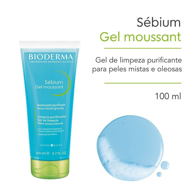 BIODERMA SEBIUM GEL MOUSSANT 100ml