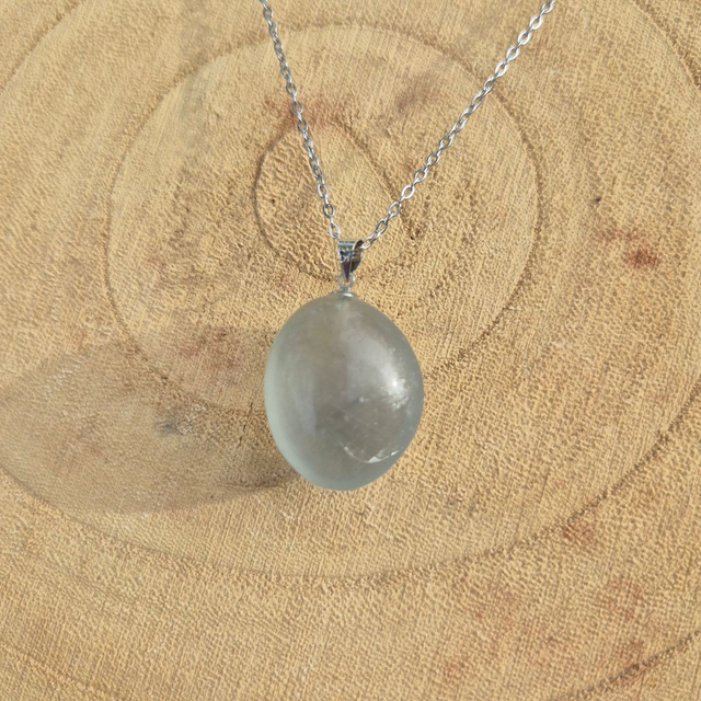 Collier Fluorite bleue